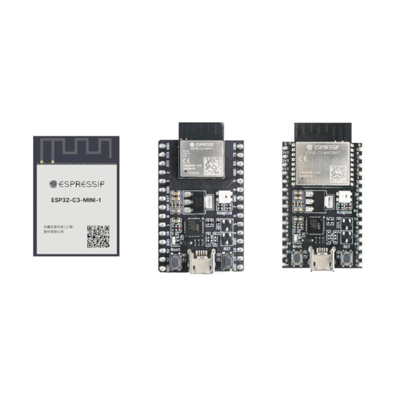 ESP32-C3 MCU plokštė